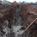 excavation project plumbing
