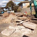 Equipment Wyndham Council excavation